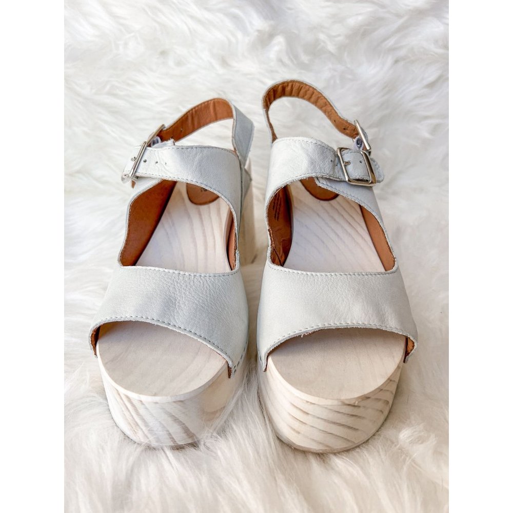 NEW Free People Belem's Clogs in White - Picture 5 of 8